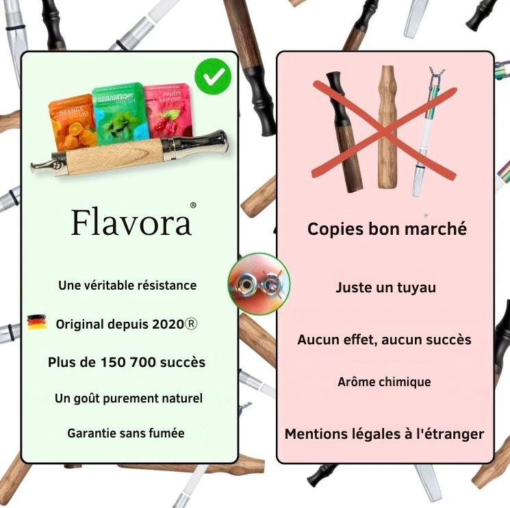 Flavora - Sevrage tabagique savoureux 100 % naturel